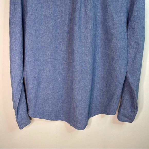 Bruno Linen Button Down Shirt - Picture 7 of 7